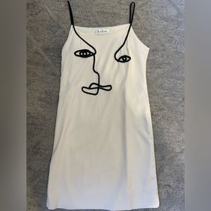 Face Print Dress